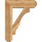Ekena Millwork Balboa Craftsman Rough Sawn Bracket w/ Offset Brace, Western Red Cedar, 8"W x 26"D x 34"H BKT0806X26X34BOA04RWR - alternate 3